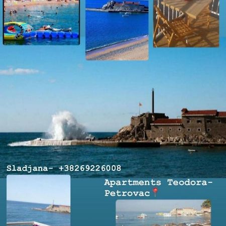 Apartments Teodora Obala Petrovac ภายนอก รูปภาพ