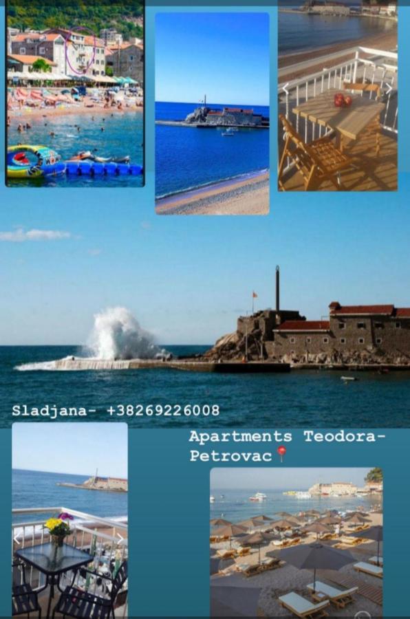 Apartments Teodora Obala Petrovac ภายนอก รูปภาพ